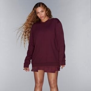 Adidas Ivy City Oversized Cotton Sweatshirt Size Medium